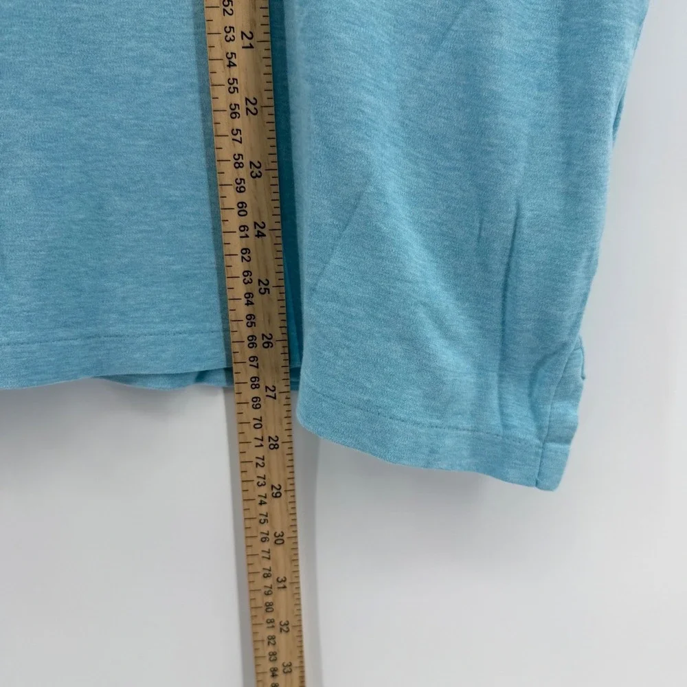 Polo Ralph Lauren Polo Shirt Mens XL Light Blue flesh‎ pony Short Sleeve Heather